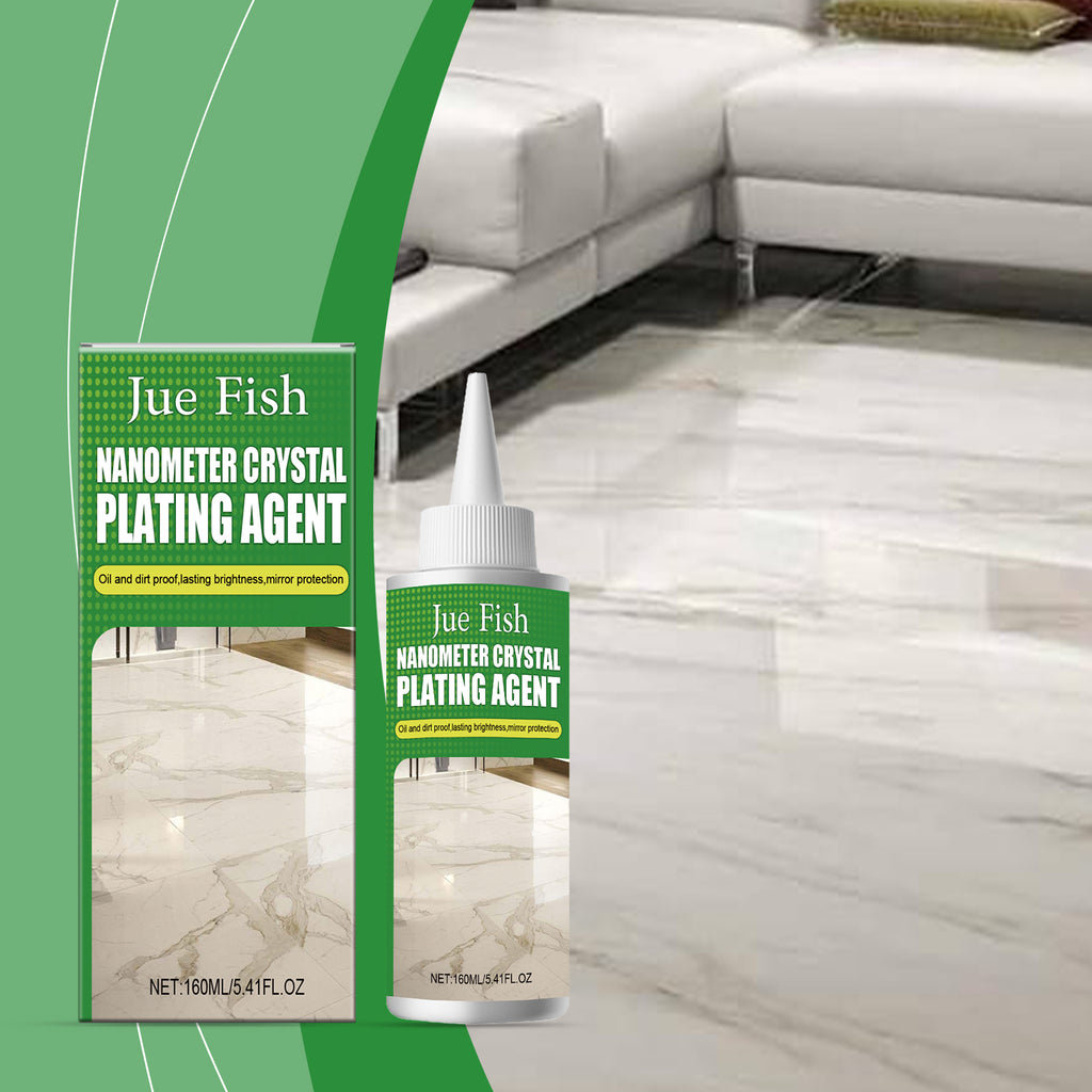 Jue-Fish Nano Crystal Coating Agent (160ml) Marble Polishing Nano Crystal Liquid Tile Scratch Repair, Brightening And Restoration